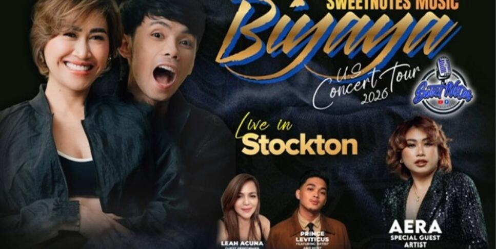 Sweetnote Concert flyer 