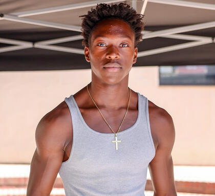 Photo of an A2MEND student