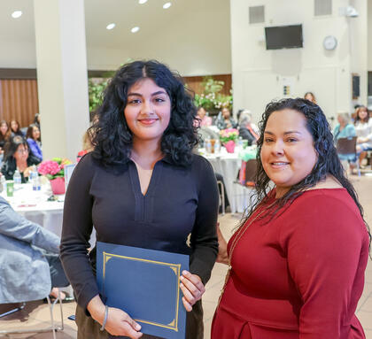 Photo of a MESA student