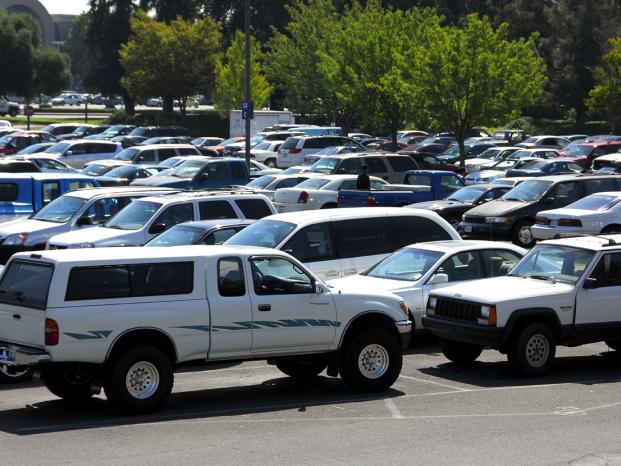 Parking Lot at Delta College