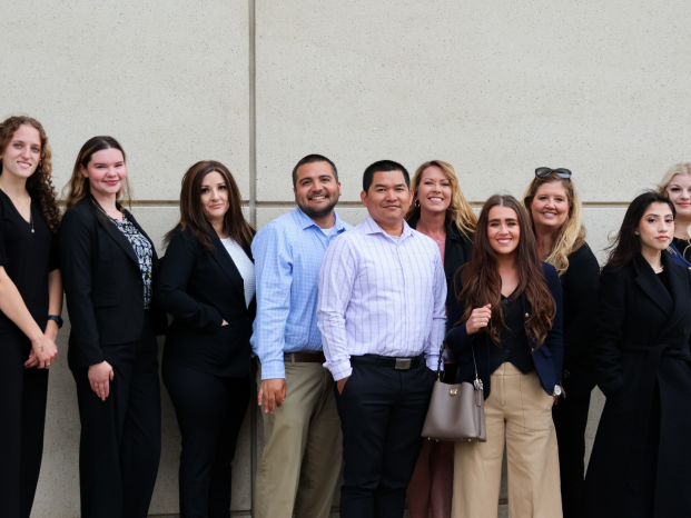 A group photo of Paralegal and Law team