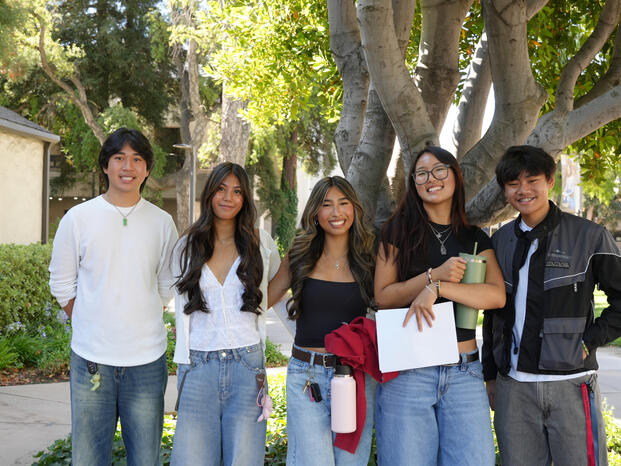 Middle College students at Delta