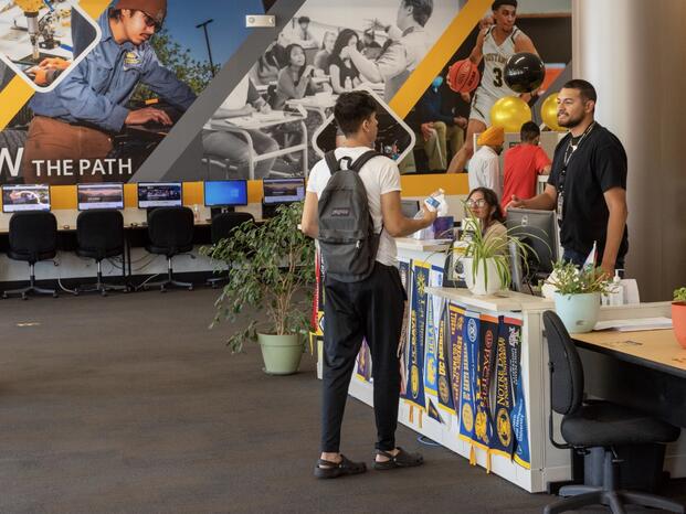 Student Service Desk Area