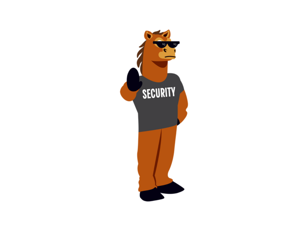 Fierce as a Security person