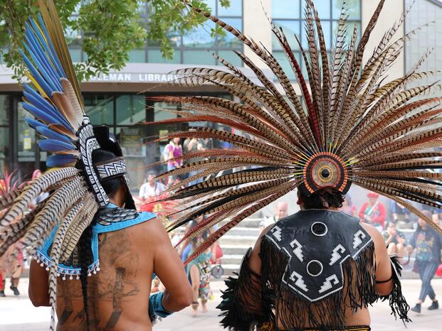 Photo of celebration at Indigenous People's Day