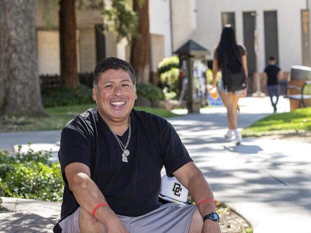 Photo of a student veteran