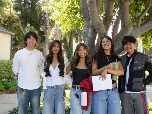 Group of Middle College students