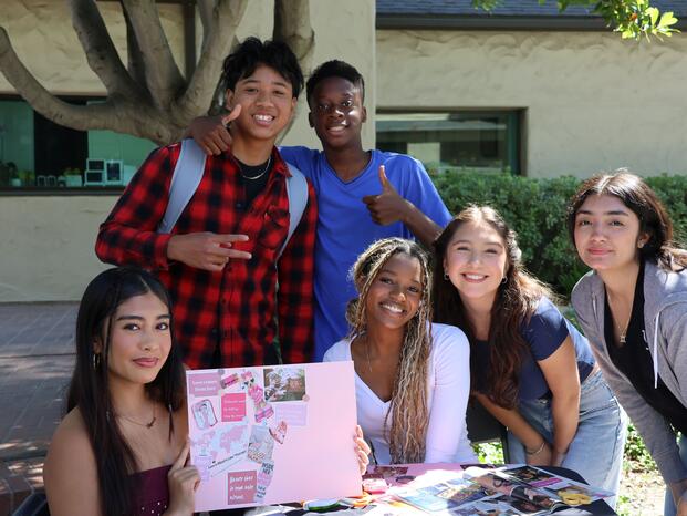 Group of students at Mustang Week