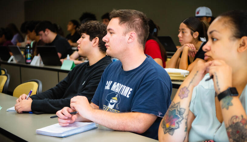 students on the class