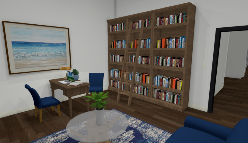 interior design concept showcasing a room