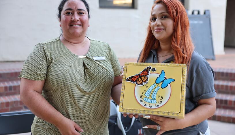 Delta staff supporting undocumented students