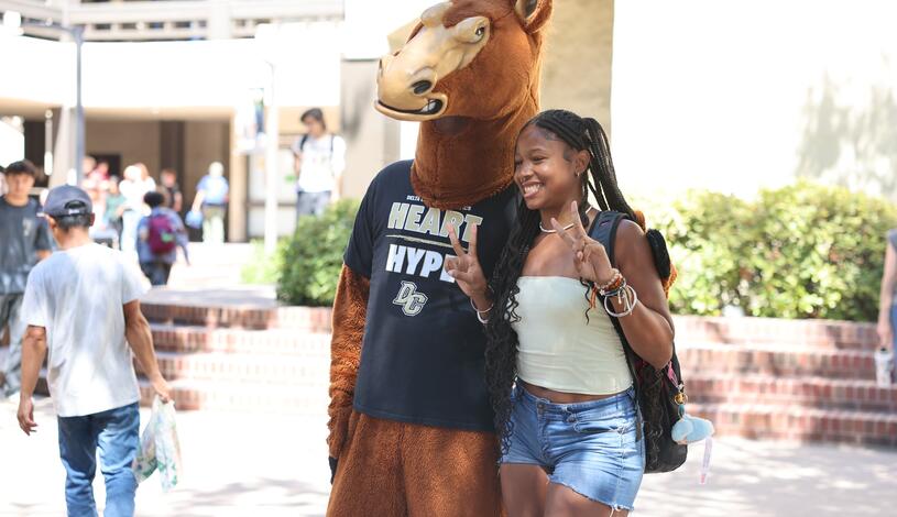 Fierce and Student in the Quad