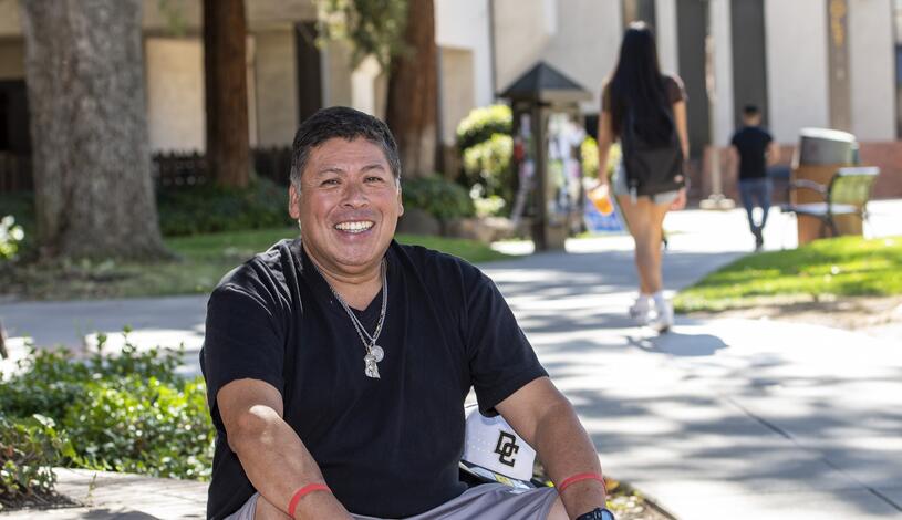 Photo of a student veteran