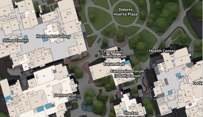 Screenshot of Horton Art Gallery map