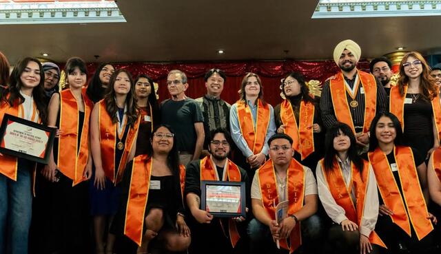 A group of political science graduates