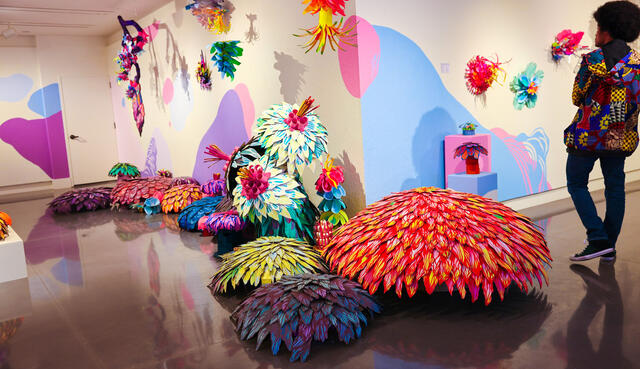 Photo of Upcycled Garden: an installation by Daniel Attaboy Seifert