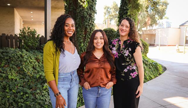 Photo of academic advisors from the Social Science Public Service and Education TrAC