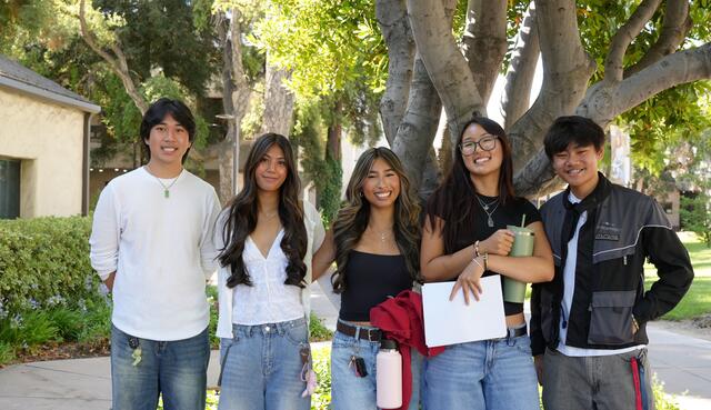 Group of Middle College students