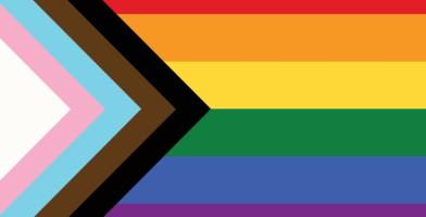 Progress Pride flag, designed by Daniel Quasar