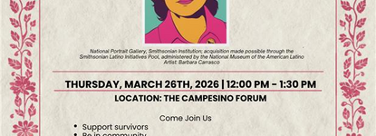 Flyer promoting Love Letters to Dolores