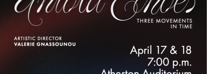 Dance Department Event Flyer 