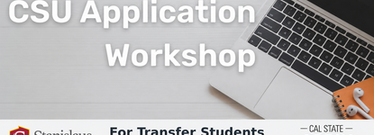 CSU Application Workshop Graphic