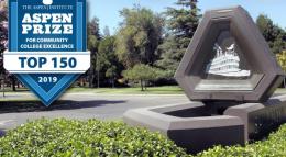 Delta Coollege campus entrance