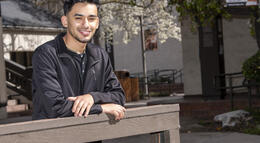 Photo of Delta College graduate Fabian Molina