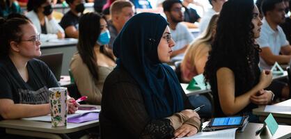 Students in classroom