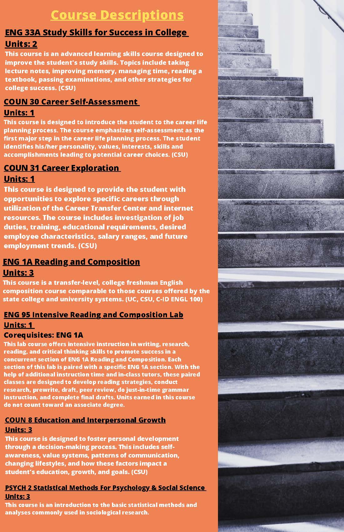 DARTE program flyer page four