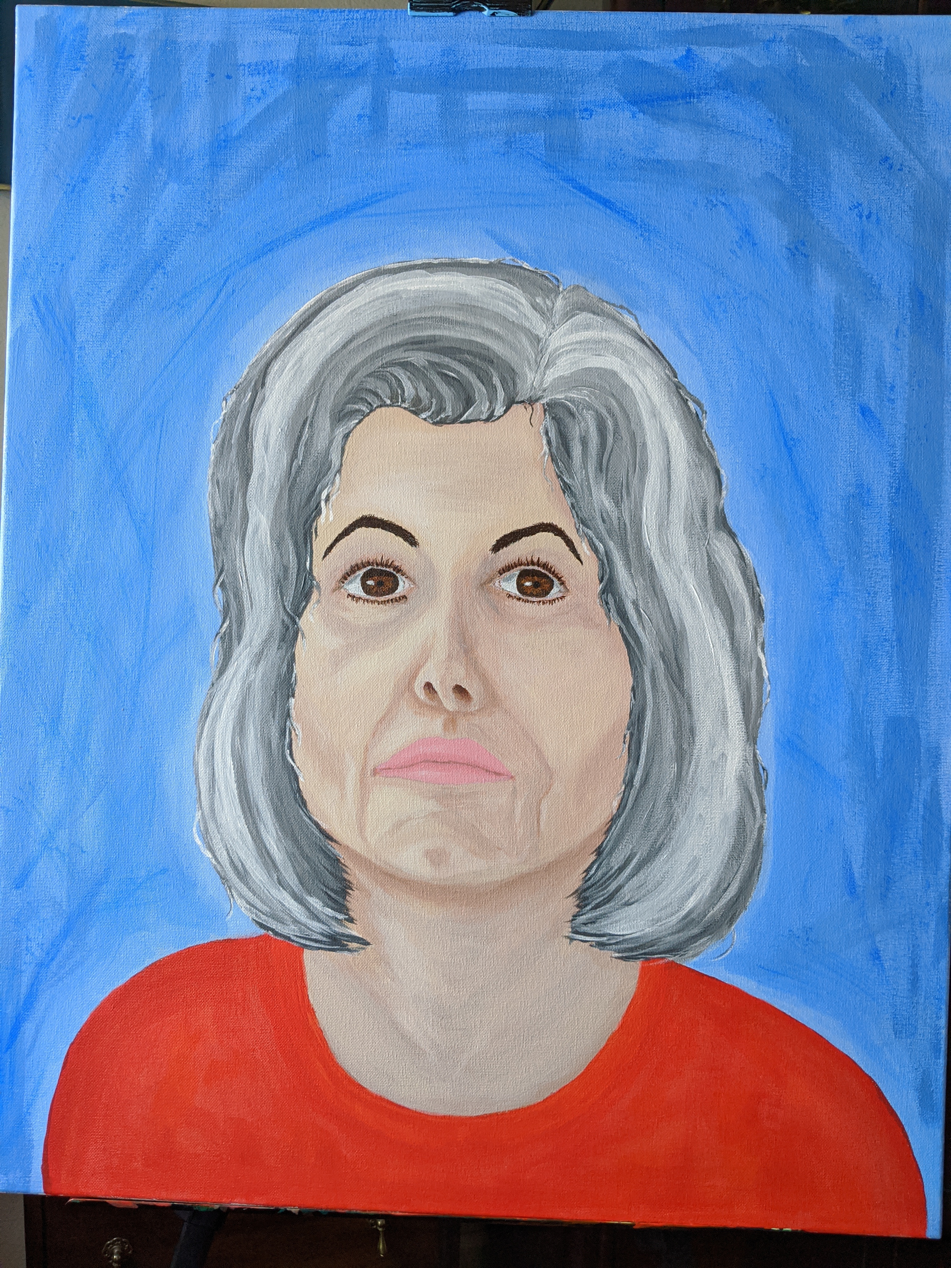 Yadira Jarquin-Pena - Painting - Self